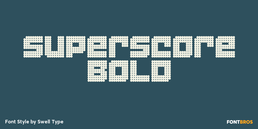 Superscore Bold Poster