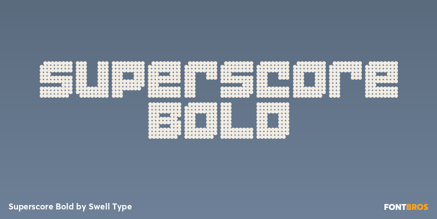 Superscore Bold Poster