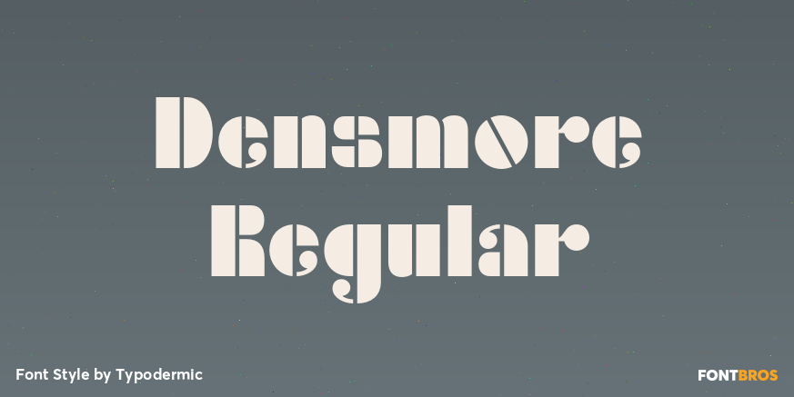 Densmore Regular Poster