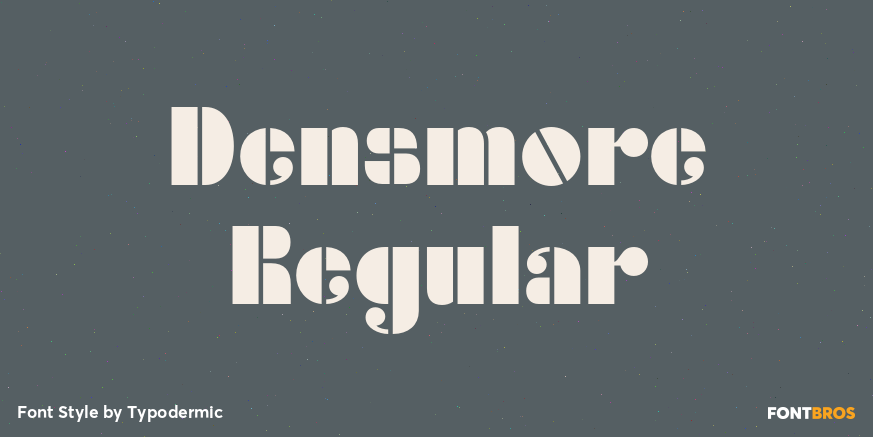 Densmore Regular Poster