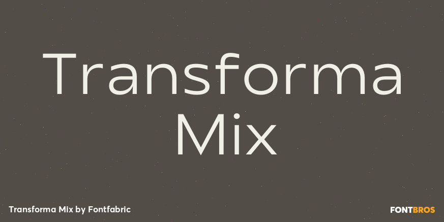 Transforma Mix Poster