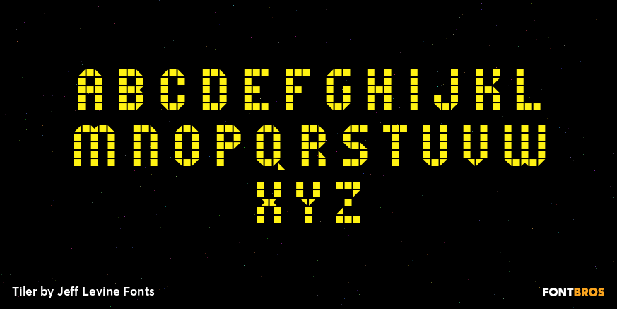 Tiler Font Poster #3