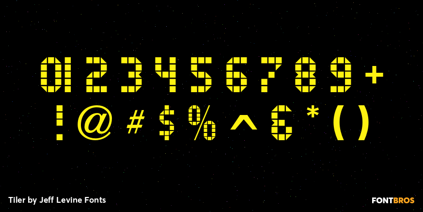 Tiler Font Poster #4