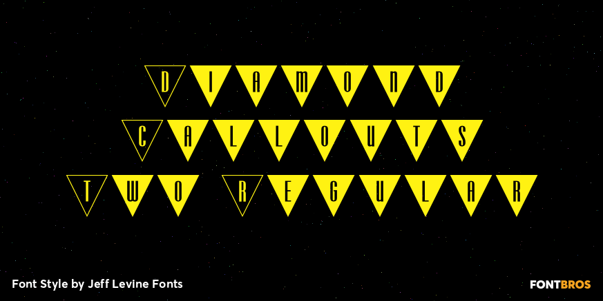 Diamond Callouts Two Regular Poster