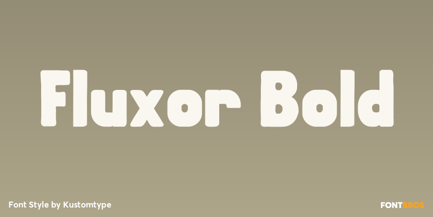 Fluxor Bold Poster