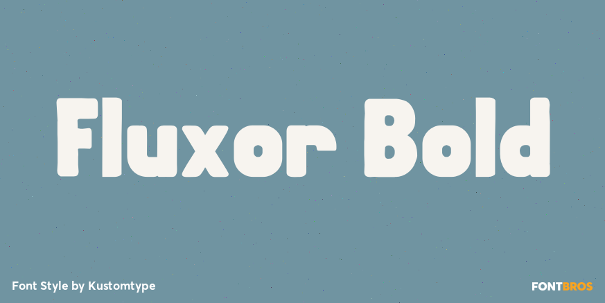 Fluxor Bold Poster