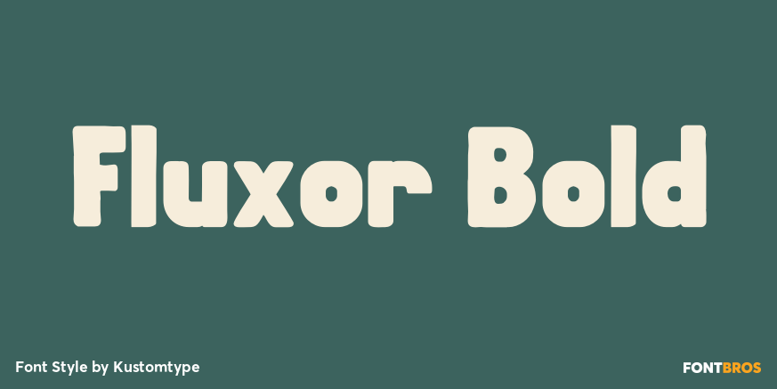 Fluxor Bold Poster