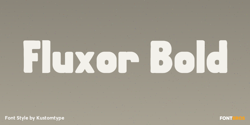 Fluxor Bold Poster