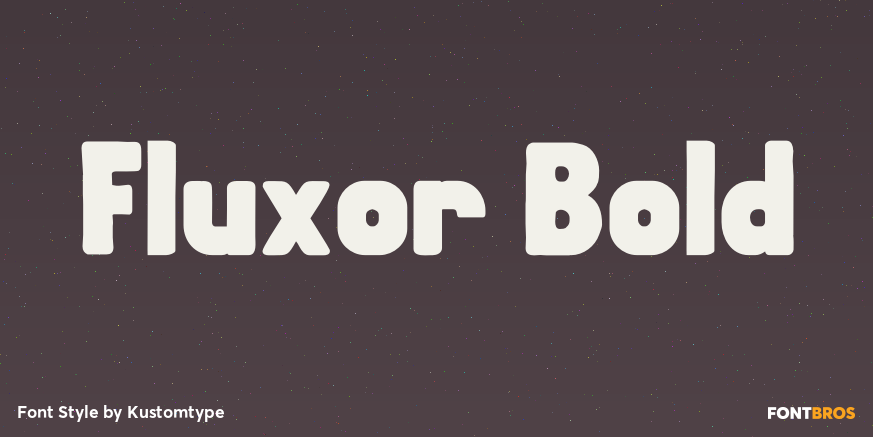 Fluxor Bold Poster