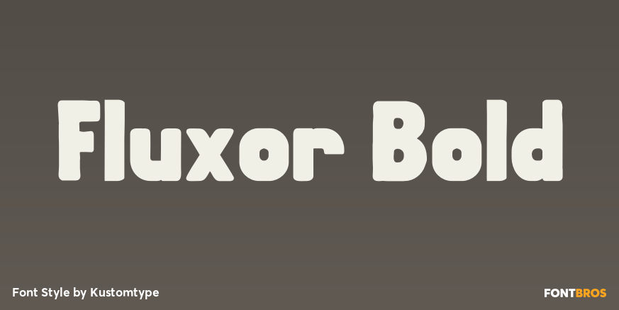 Fluxor Bold Poster
