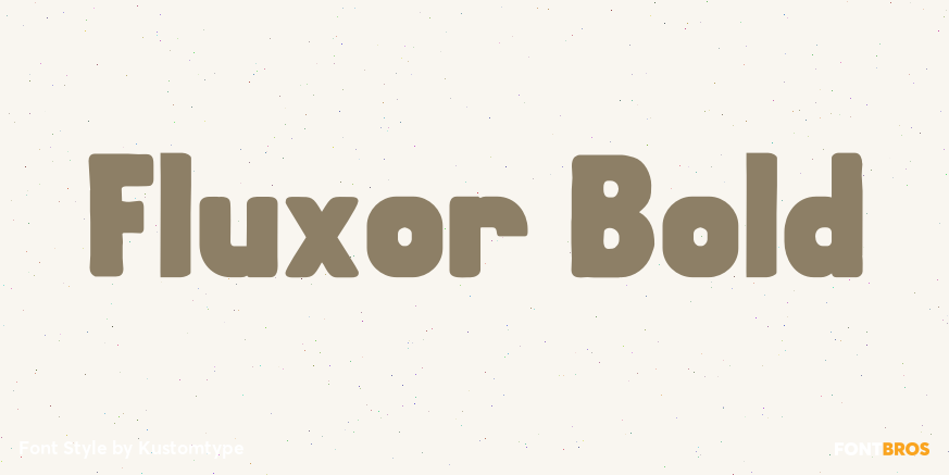 Fluxor Bold Poster