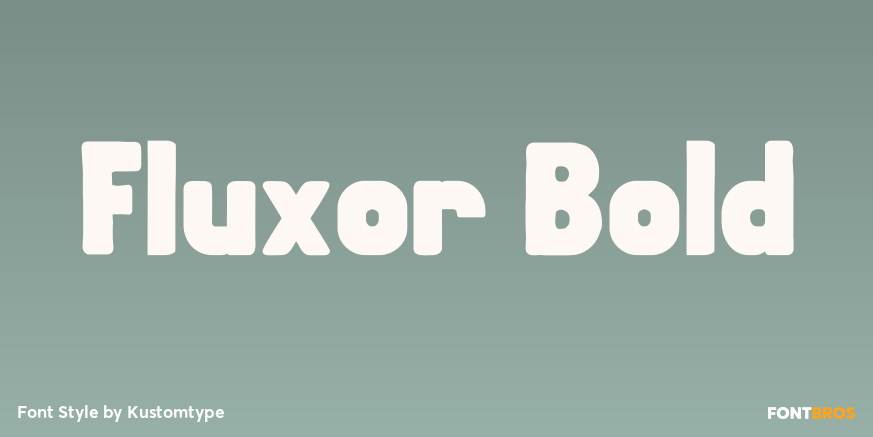 Fluxor Bold Poster