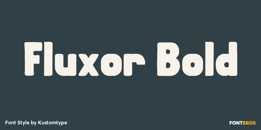 Fluxor Bold Poster