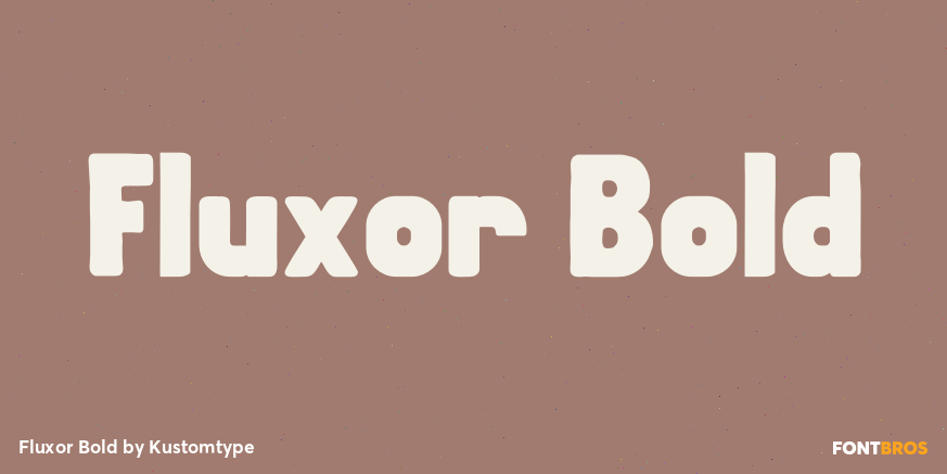 Fluxor Bold Poster
