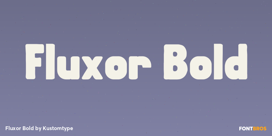 Fluxor Bold Poster