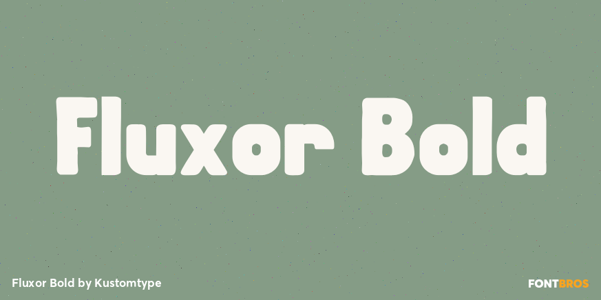 Fluxor Bold Poster