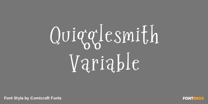 Quigglesmith Variable Poster