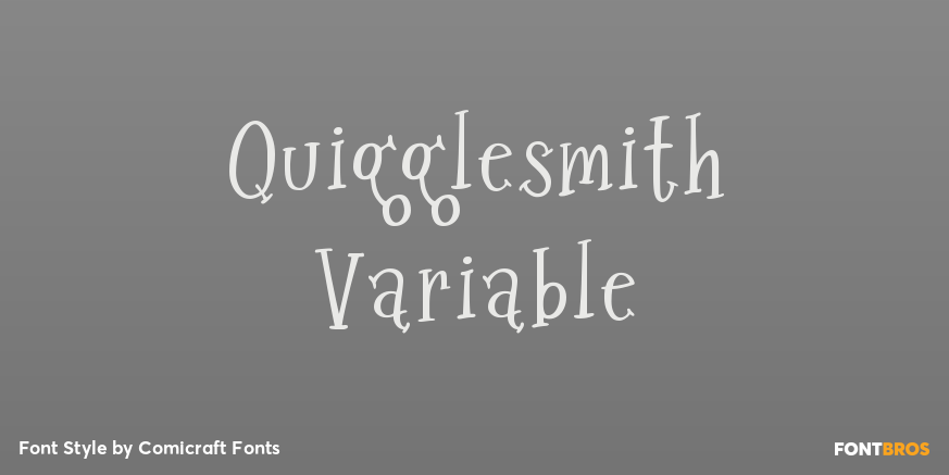 Quigglesmith Variable Poster
