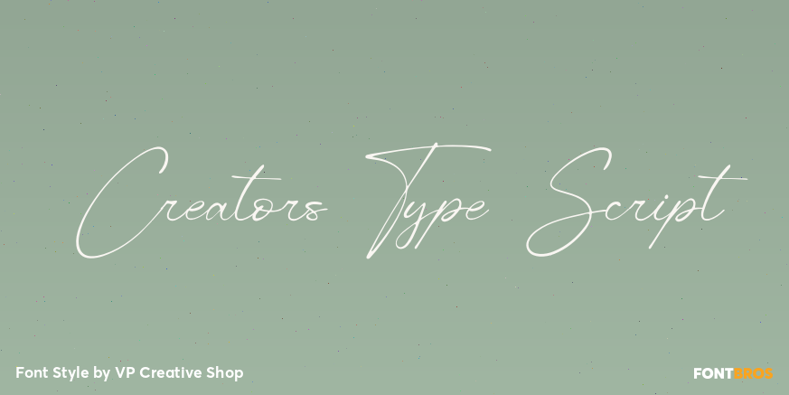 Creators Type Script Poster