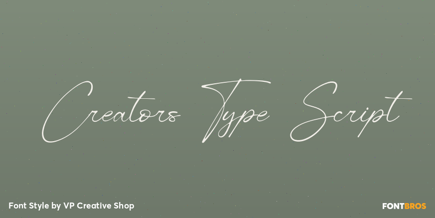 Creators Type Script Poster
