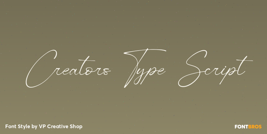 Creators Type Script Poster