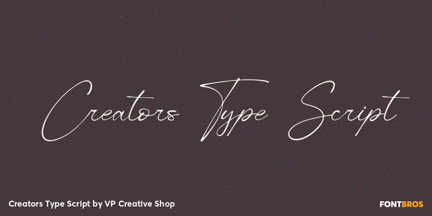 Creators Type Script Poster
