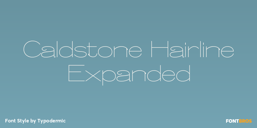 Caldstone Hairline Expanded Poster