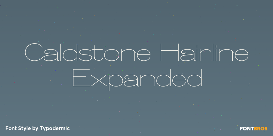 Caldstone Hairline Expanded Poster
