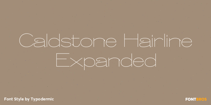 Caldstone Hairline Expanded Poster
