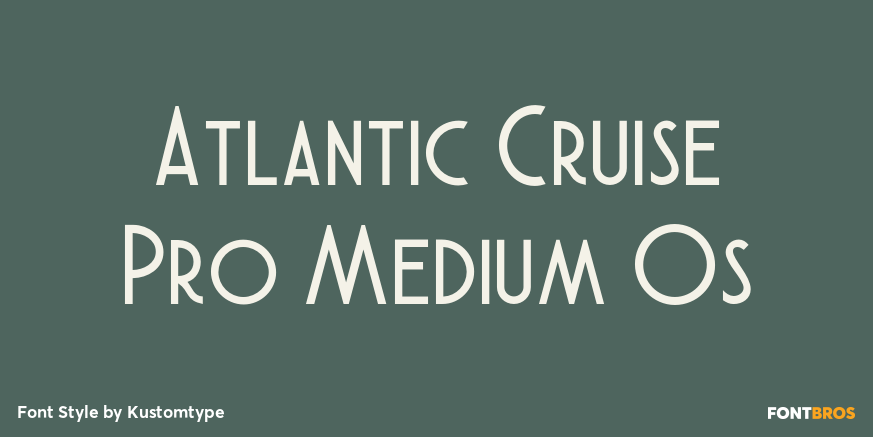 Atlantic Cruise Pro Medium Os Poster