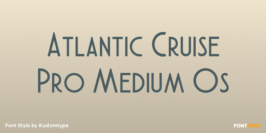 Atlantic Cruise Pro Medium Os Poster