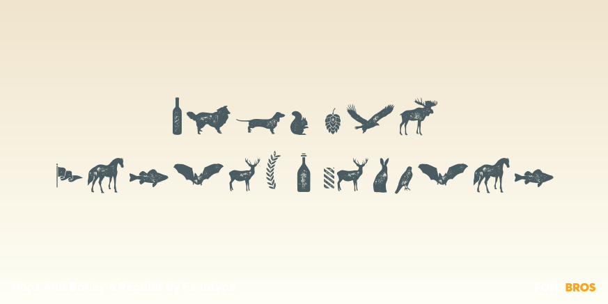 Hops And Barley 6 Regular Poster