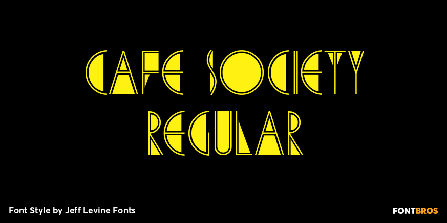 Cafe Society Regular Poster