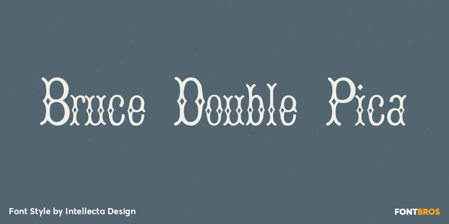 Bruce Double Pica Poster