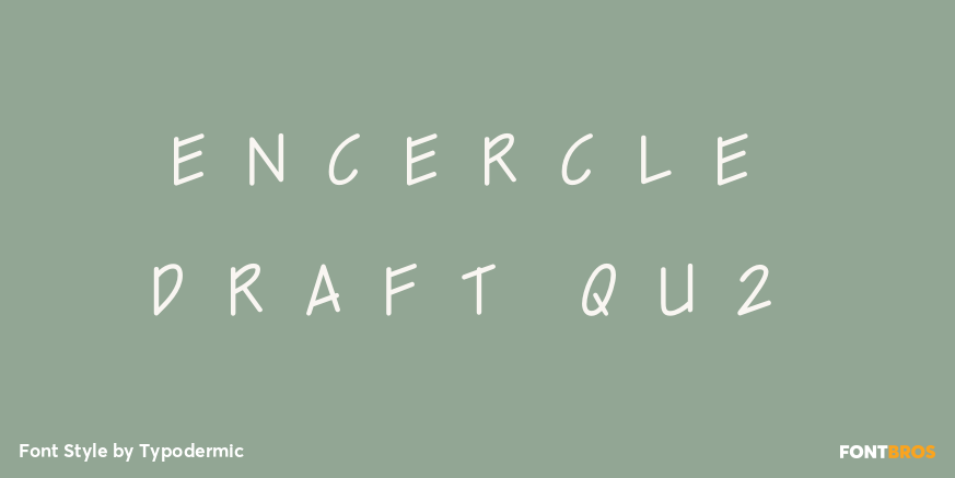 Encercle Draft QU2 Poster