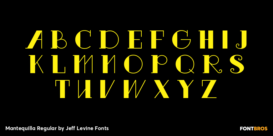 Mantequilla Regular Font Poster #1
