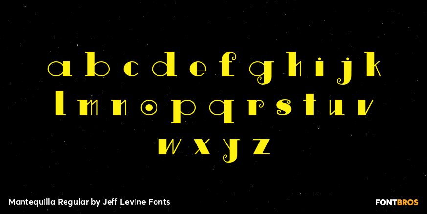Mantequilla Regular Font Poster #1