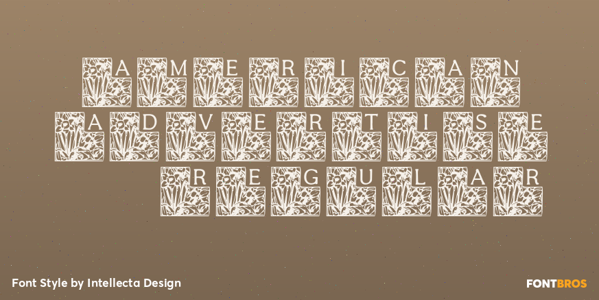 American Advertise 015 Regular Poster