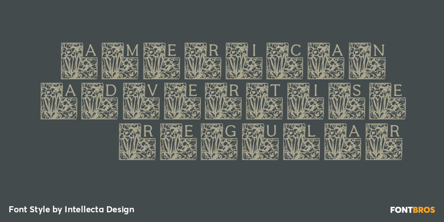 American Advertise 015 Regular Poster