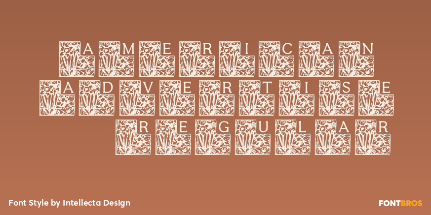 American Advertise 015 Regular Poster