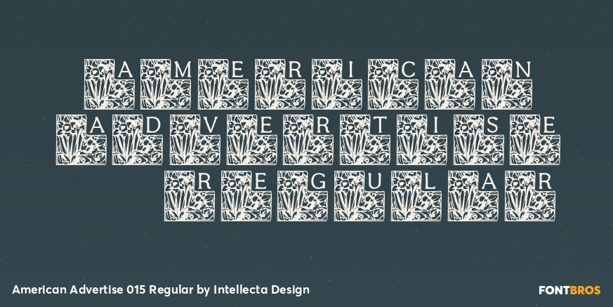 American Advertise 015 Regular Poster