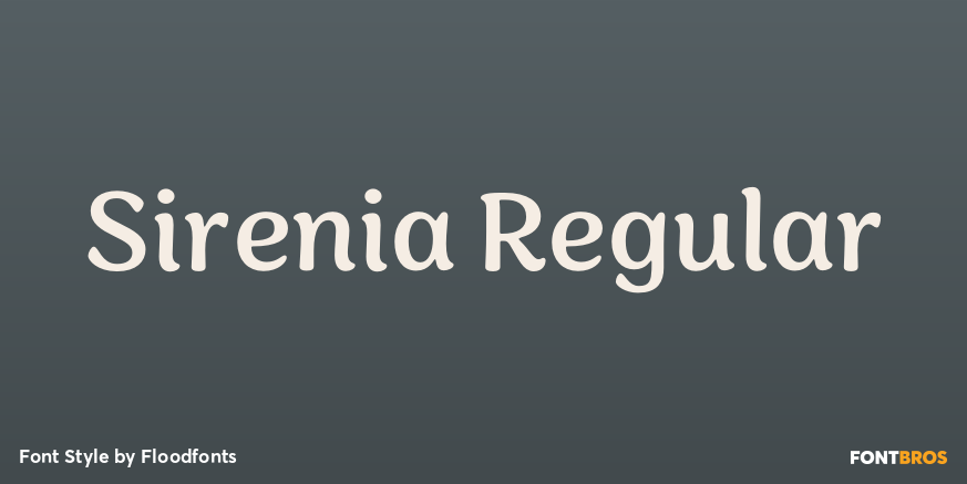 Sirenia Regular Poster