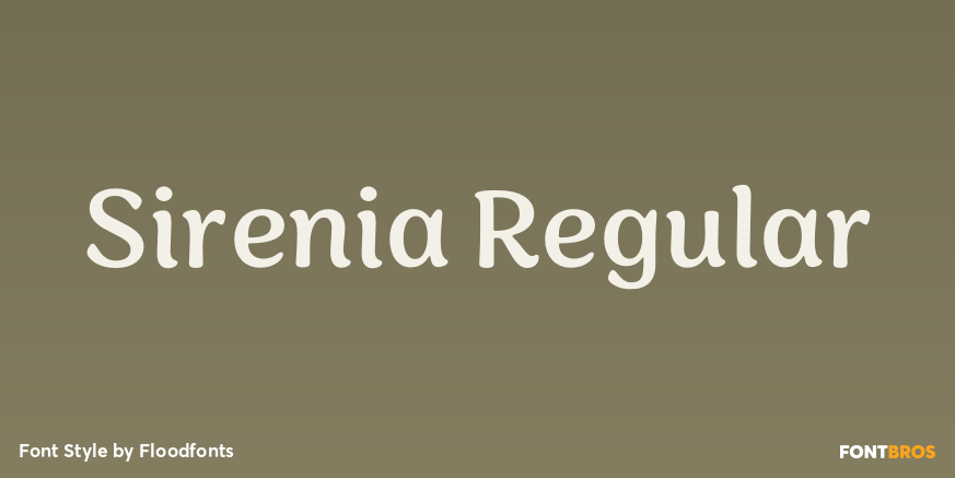 Sirenia Regular Poster