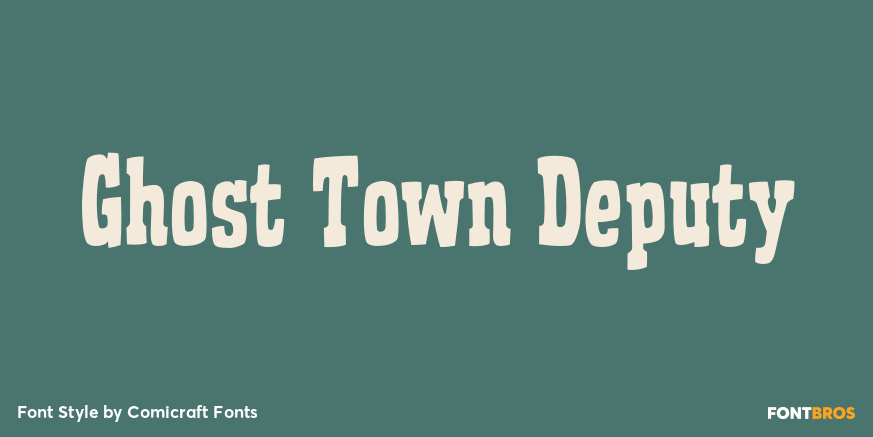 Ghost Town Deputy Poster