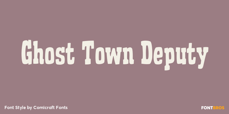 Ghost Town Deputy Poster