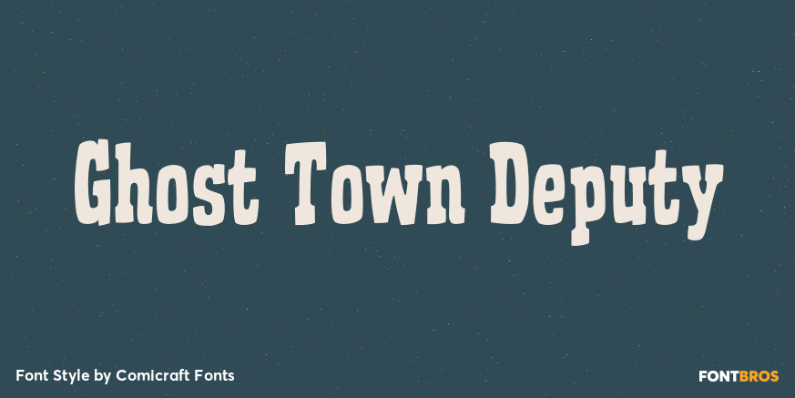 Ghost Town Deputy Poster