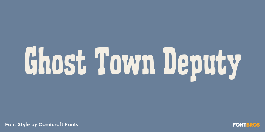Ghost Town Deputy Poster
