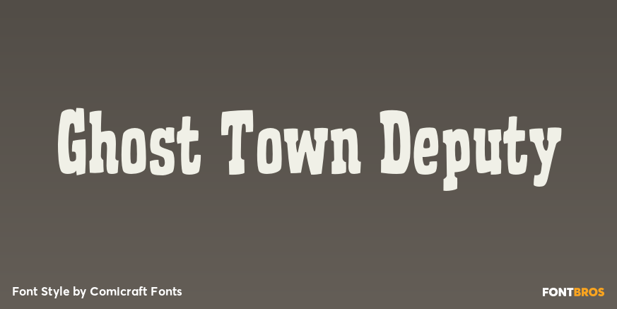Ghost Town Deputy Poster