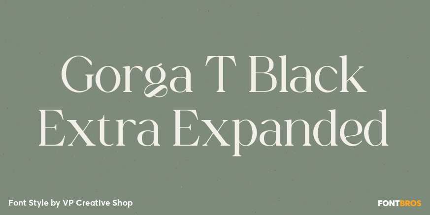 Gorga T Black Extra Expanded Poster