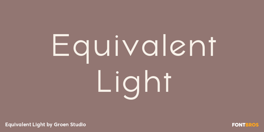 Equivalent Light Poster